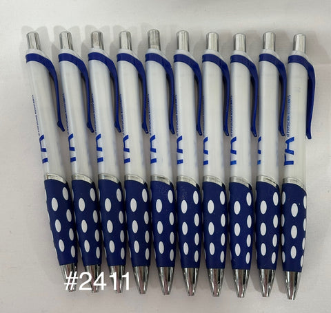 Bulk Lot of 110 Misprinted Retractable Ballpoint Pens (Lot #2411)