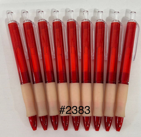 Bulk Lot of 100 Misprinted Retractable Ballpoint Pens (Lot #2383)