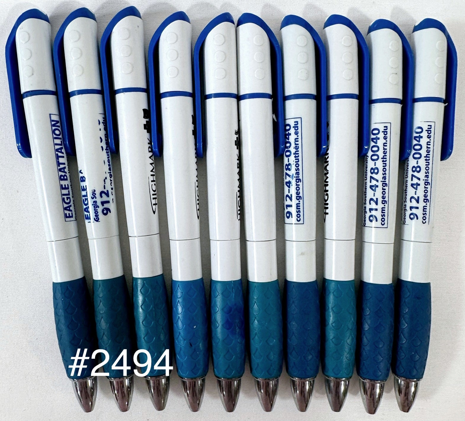 Bulk Lot of 20 Misprinted Retractable Ballpoint Pens (Lot #2494-20)