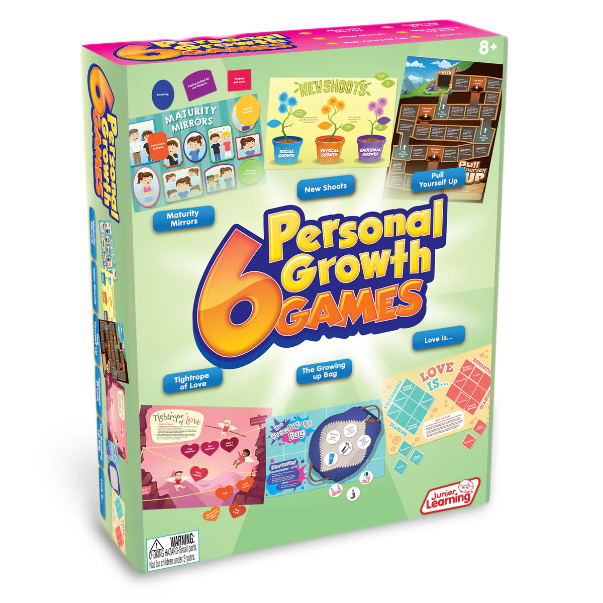 Junior Learning 6 Personal Growth Games (JL 416)