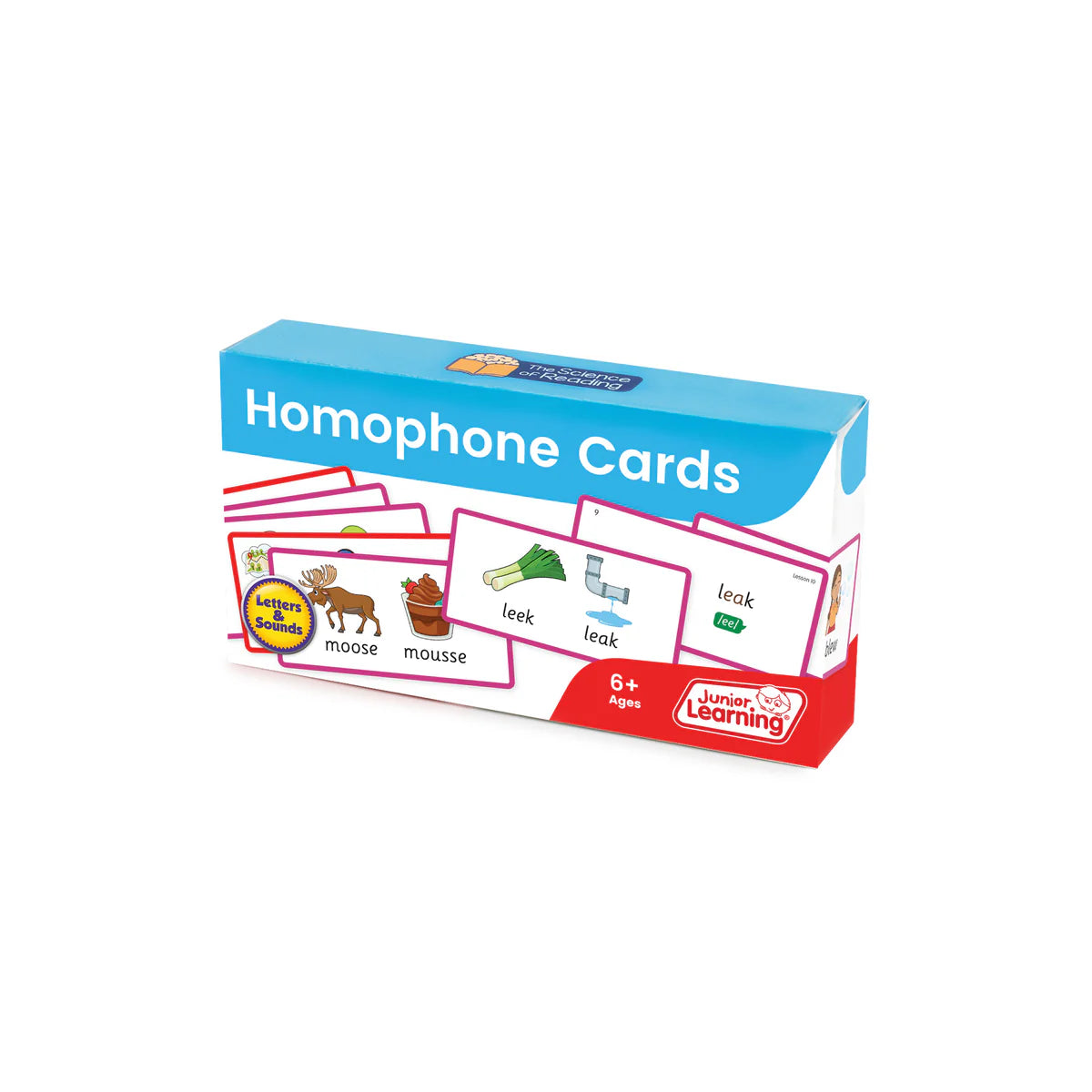 Junior Learning Homophone Cards (JL 693)
