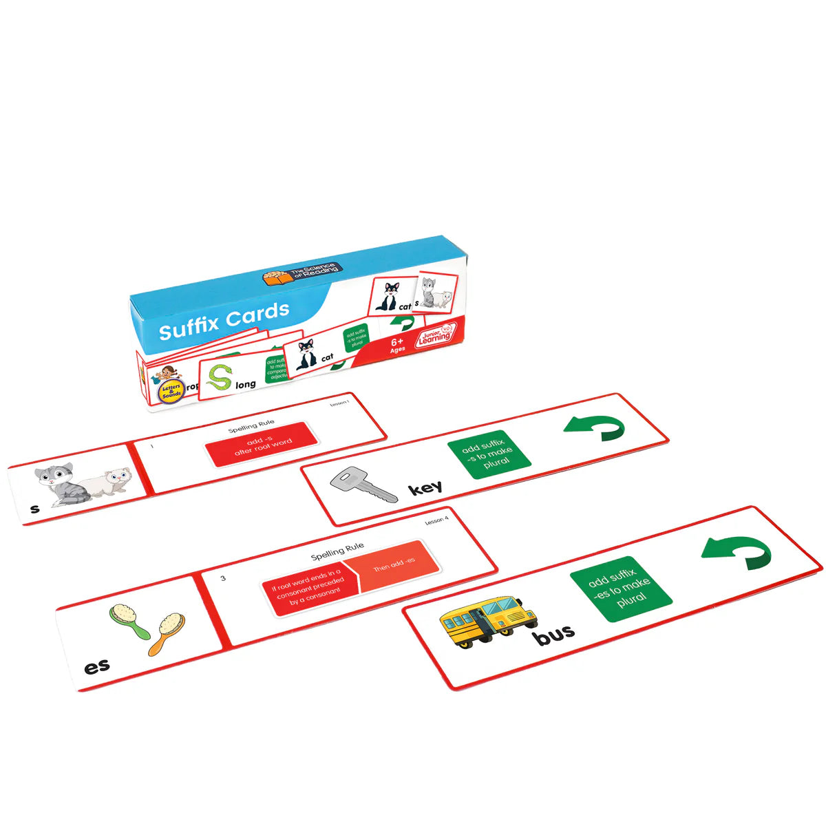 Junior Learning Suffix Cards (JL 694)