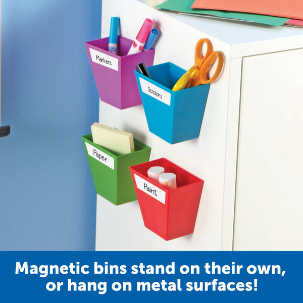 Learning Resources Create-A-Space Magnetic Storage Bin (LER3807)