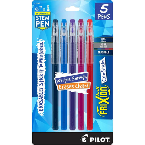 Pilot Frixion Color Sticks Erasable Gel Pens (P 15145)