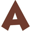 Trend 4" Chocolate Venture Ready Letters Upper/Lower Case (T 79296)