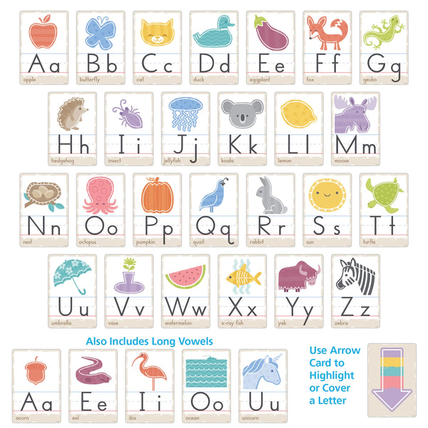 Trend Good Nature Alphabet Cards Learning Set (T 19023)