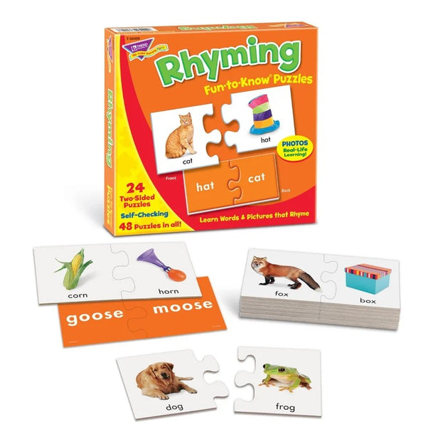 Trend Rhyming Fun-to-Know Puzzles (T-36009)
