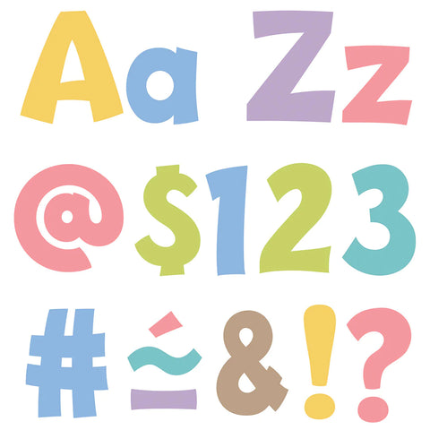 Trend Good to Grow Summer Morning 4-Inch Playful Uppercase/Lowercase Ready Letters (T 79772))