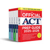 The Official ACT Prep & Subject Guides, 2026-2027 Five Book Set Plus Flashcards Bundle