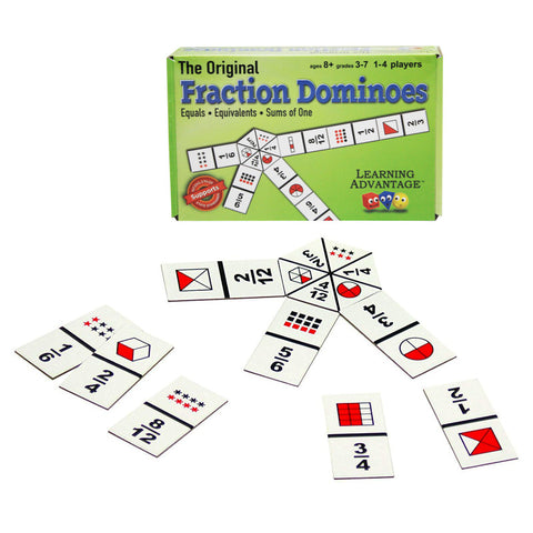 Learning Advantage The Original Fraction Dominoes (CTU 4080)