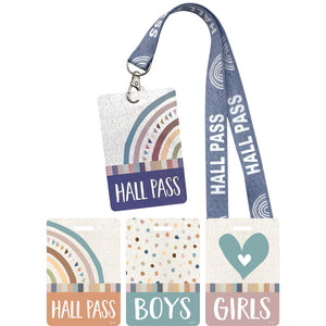 Teacher Created Resources Everyone is Welcome Hall Pass Lanyard (TCR 20323)