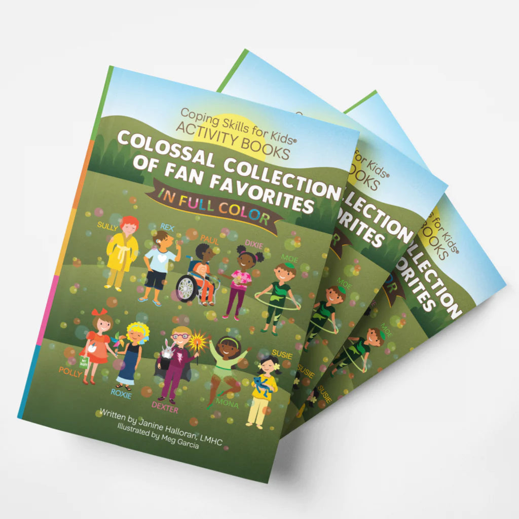 Coping Skills for Kids Colossal Collection of Fan Favorites Activity Books (CSKABCC)