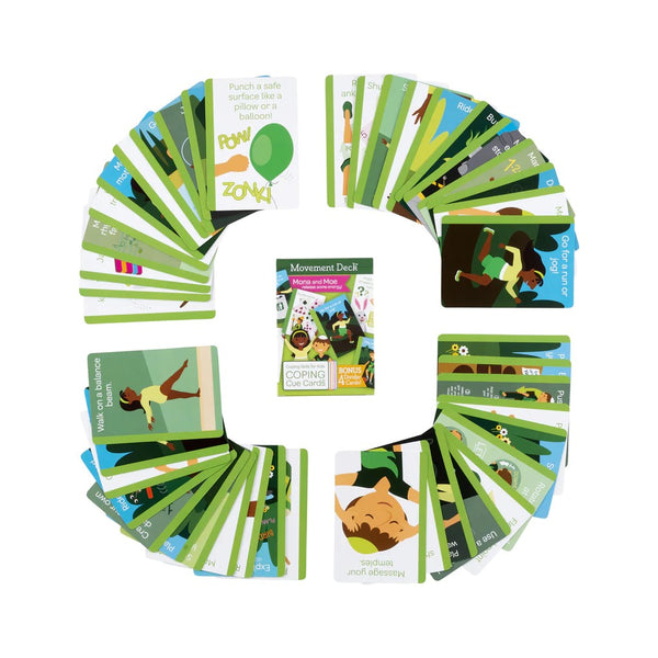 Coping Skills for Kids Cue Cards Movement Deck (CSKCCMVT)