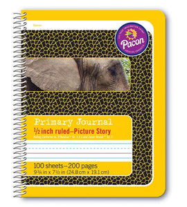 Pacon, Primary 1/2" Ruling Composition Book, 9-3/4" X 7-1/2" (P 2430)