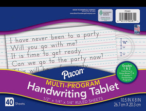 Pacon Multi-Program Handwriting Tablet (PAC 2481)
