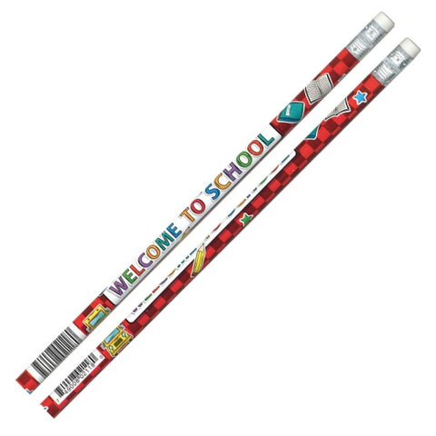 Moon's Welcome to School Pencils 12 pack (MPD 2118D)