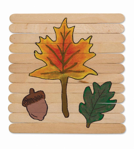 Pacon Regular Wood Sticks, 4-1/2" X 3/8" Natural, 150 Pieces (PAC 3675-01)