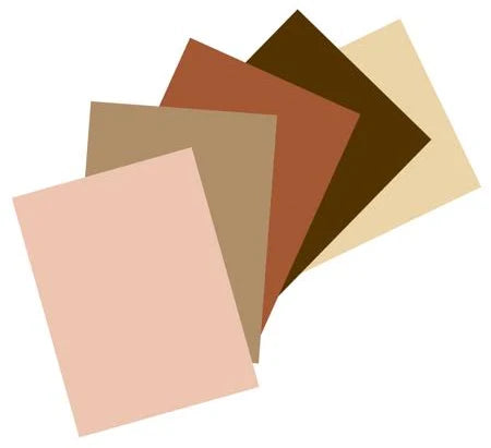 Prang Shades of Me 9" x 12" Construction Paper, Assorted Colors, 50 Sheets (P 9509)