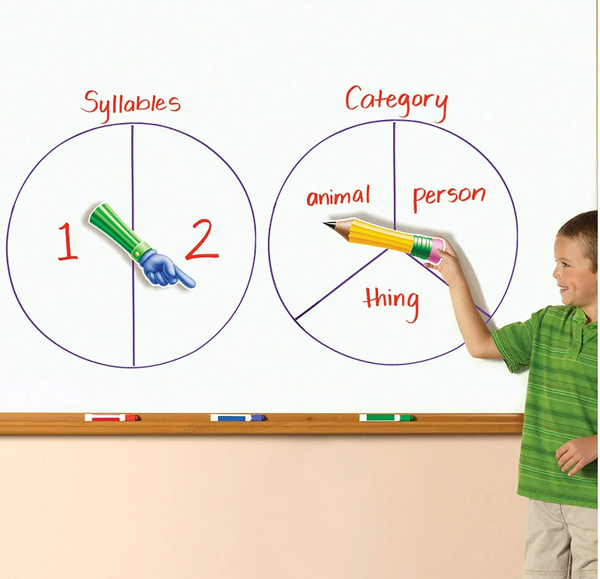 Educational Insights Spinzone Magnetic Whiteboard Spinners, Set of 3 (EI1768)