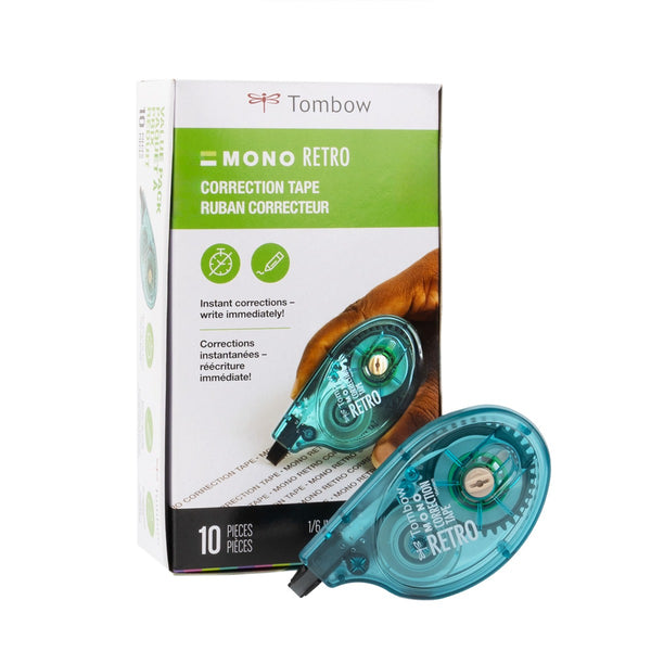 Tombow MONO Correction Tape, Retro, 10- Pack (TB 68723)