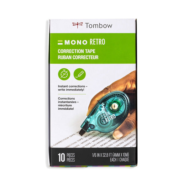 Tombow MONO Correction Tape, Retro, 10- Pack (TB 68723)