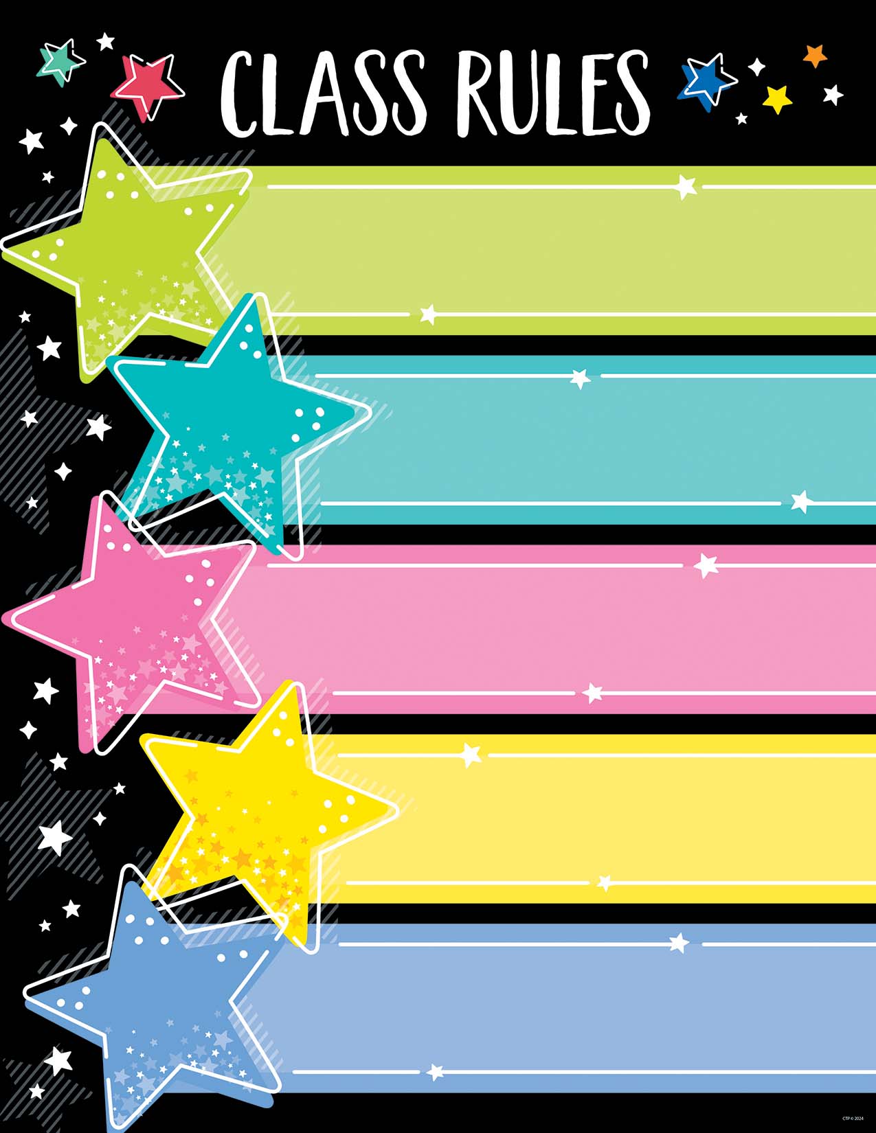 Ctp Rules CTP Star Bright Class Rules Chart (CTP 10951) – Ramrock School & Office ...