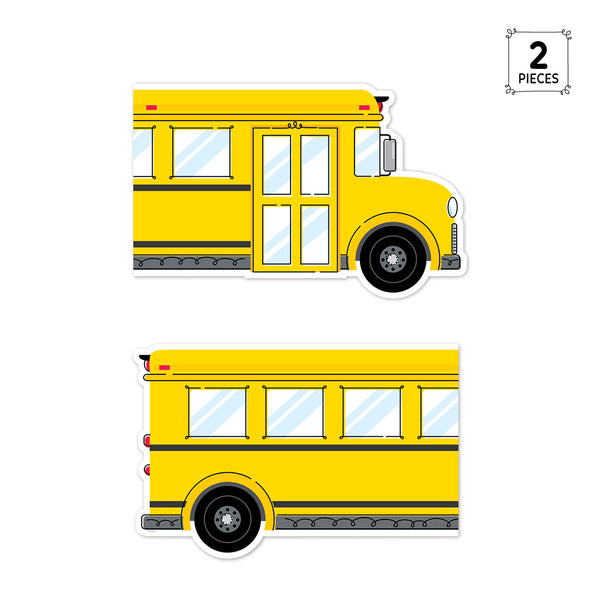 CTP Core Decor School Bus Giant Banner (CTP 10938)