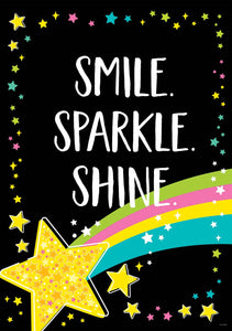 CTP Star Bright Smile. Sparkle, Shine, Inspire U Poster (CTP 10957)
