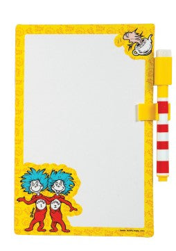 Geddes Dr Seuss White Board w/ Dry Erase Marker 4.5" x 7" (70732)