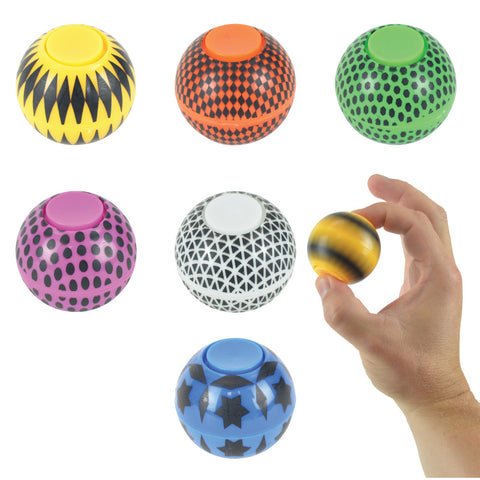 Geddes Spinner Ball Fidget, Assorted Colors