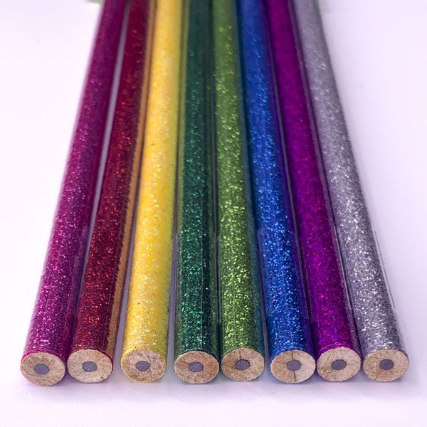 Geddes Glitter Pencils, Pack of 16 (71667)