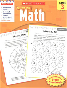 Scholastic Success with MATH Grade 3 Activity Book (SC-520069)