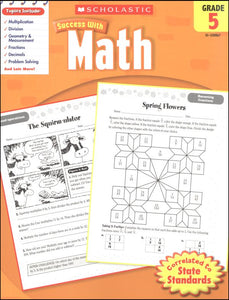 Scholastic Success with MATH Grade 5 Activity Book (SC-520067)