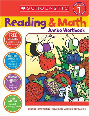 Scholastic Reading & Math Jumbo Workbook Grade 1 (786003)