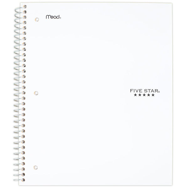 Five Star® Wirebound Notebook - 3 Sub 150ct Wide Ruled (05204)