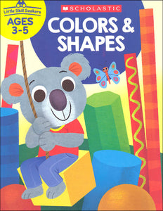 Scholastic Little Skill Seekers COLORS & SHAPES Activity Book Ages 3-5 (825555)