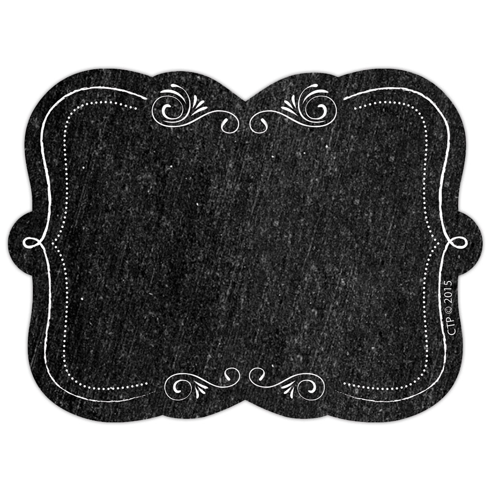 Creative Teaching Chalk It Up! Chalkboard Labels, 3.5" x 2.5", 36 Count (CTP 0725)