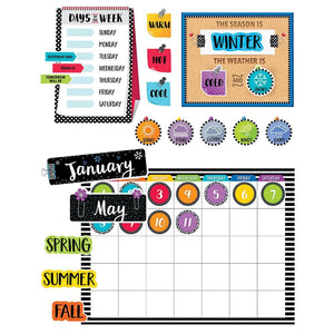 Creative Teaching Bold & Bright Calendar Bulletin Board Set (CTP3998)
