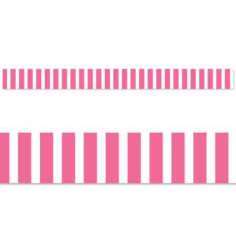 Creative Teaching Press Pink Bold Stripes Border (CTP 10071)