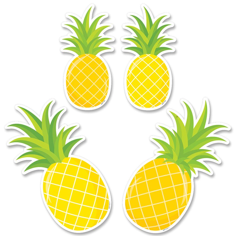 Creative Teaching Press Palm Paradise Pineapple Party 6" Designer Cut-Outs (CTP10226)