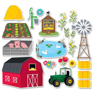 Creative Teaching Press Farm Friends Farm Fun Bulletin Board Set (10237)