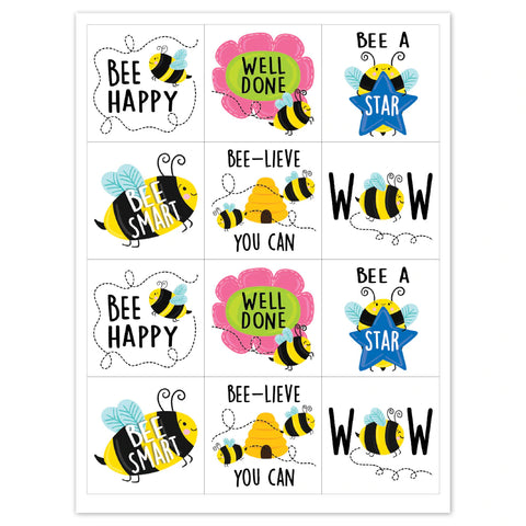 Creative Teaching Press Bees Stickers (CTP 10612)