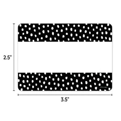 Creative Teaching Press Messy Dots on Black Labels (CTP 10616)