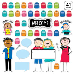Creative Teaching Press All Are Welcome Bulletin Board Set (CTP 10669)