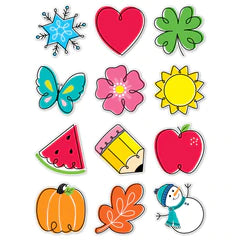 Creative Teaching Press Seasonal Accents 10" Designer Cut-Outs (CTP 10816)