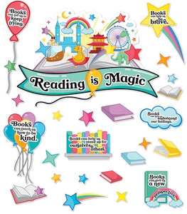 Carson Dellosa Reading Is Magic Bulletin Board Set (CD 110546)