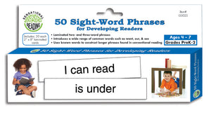 Primary Concepts 50 Sight-Word Phrases for Developing Readers (133025)