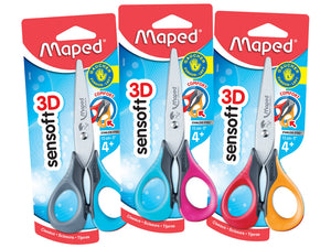 Maped Sensoft 3D Blunt 5" Scissors, Left Handed (5003)