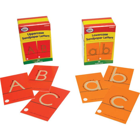 Didax Sandpaper Letters - Upper and Lowercase Set (DD 2-902)