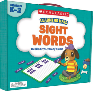 Scholastic Learning Mats - SIGHT WORDS Grades K-2 (SC-823966)